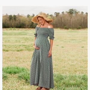 Floral Maternity Dress NWOT